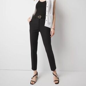 White House black market Slim Ankle Comfort Stretch dress Pant, size 0 NWT